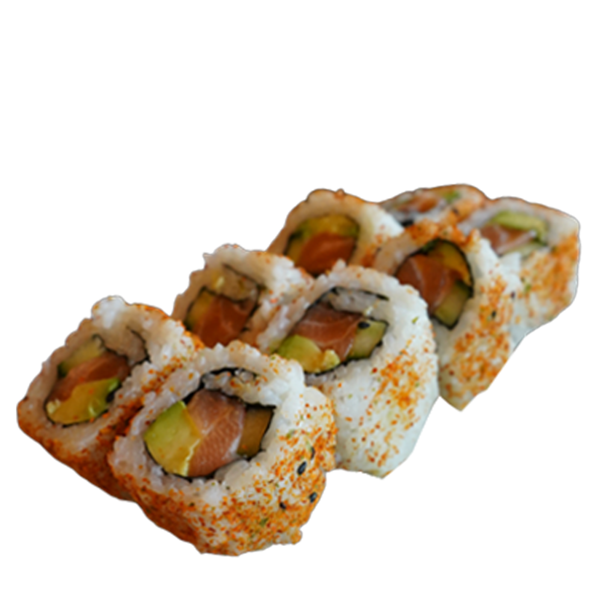 Spicy salmon avocado roll